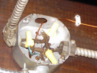 Open Junction Box found during Home Inspection